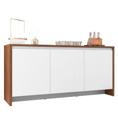 Buffet Aparador Madrid 3 Portas - Casa D Cedro/Branco