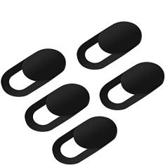 Kit Tampa Webcam Câmera Adesivo Privacidade Espião Preta