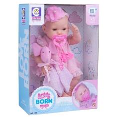 Boneca Love Born Hora Da Naninha - Cotiplás 2380