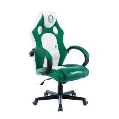 Cadeira Gamer Boxbit Fanático Palmeiras Base Rodízio, VERDE, CHINA