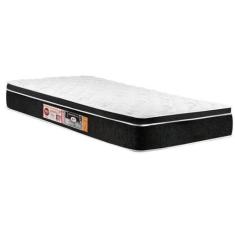 Colchão Solteiro Castor Black e White Air One Face D33 88x188x23, Solt