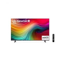 Smart TV 4K 75" LG NanoCell 75NANO80T Processador α5 Ger7 AI Hub de Esportes Alexa/Chromecast integrado webOS 24 Controle Smart Magic