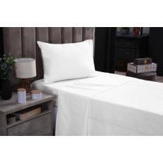 Jogo de Lençol SOLTEIRO 3 peças 200 FIOS 100% Algodão Cama Box com Len