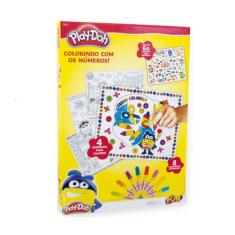 Play-Doh Colorindo Com Números E Decore Com Adesivos - Fun