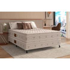 Cama Box + Colchão Castor Casal Hotel Collection Fire Retardant Double