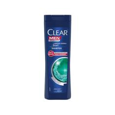 Shampoo Anticaspa Clear Men Limpeza Diária 2 Em 1 - 400ml
