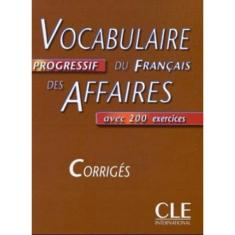 Vocabulaire Progressive Du Français Des Affaires Niveau Intermediaire - Corriges