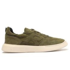 Tenis Masculino Reserva Type R Suede Verde Militar-Masculino