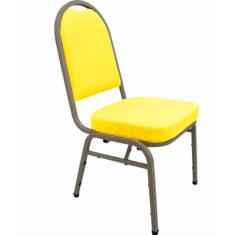 Cadeira para Hotel e Auditórios Linha Hotel Amarelo