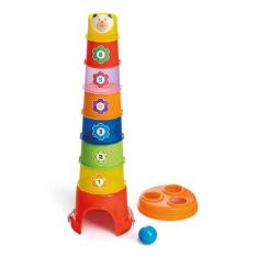 Brinquedo de Empilhar Baldinho Maluco Tateti