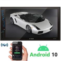 Central Multimídia MP5 7 pol Android 10 BT USB SD Card AUX Espelhament