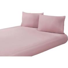Jogo De Lençol Casal Para Cama Box 3 Peças 30 cm Altura Com Elástico -