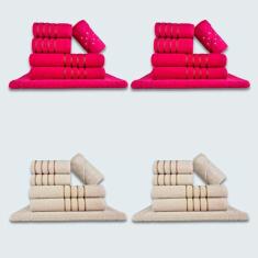 Jogo De Toalhas 24 P? S Cole??O Montreal 100% Algod? O Rs + bg