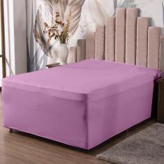 Lençol Luva Casal Cama Conjugada Veste Colchão e Box Malha 1 Peça - Am