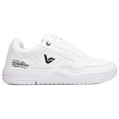 Tênis Vibe Brooklyn 3 Masc Branco / Preto-Masculino