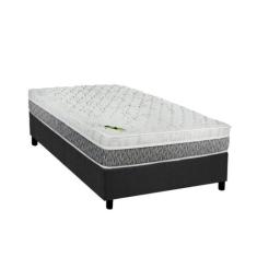 Cama Box Solteiro: Colchão Molas Ensacadas Luckspuma MasterPocket Aspe
