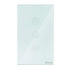 Steck, Interruptor Inteligente 4x2”, Ventilador Touch Wi-Fi Steck Ambiente Conectado, Bivolt, Branco