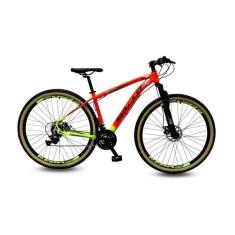 Bicicleta Aro 29 Sallut Cabeamento Interno 24 Marchas Cambios Shimano Freios A Disco Mecanico Com Su-Unissex