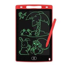 Lousa Mágica Infantil Digital LCD 8.5 - Vermelho - Shiny Toys