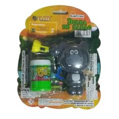 Pistolinha Bolha De Sabão Sapo Urso Hipopótamo Elite