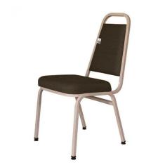 Cadeira Empilhável Para Hotelaria Linha Hotel Jersey Marrom