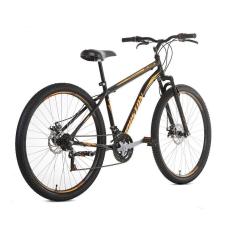 BICICLETA HOUSTON NETUNO FREIOS A DISCO PRETA/ LARANJA ARO 29 21V(NTD294R)