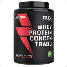 Whey Protein Concentrado Pote 900g Dux Nutrition, Baunilha, 900g