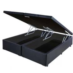 Cama Box Baú Queen Size com 48cm de altura - Com Blindagem