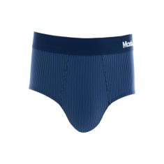 Cueca Slip Mash 045.01 Masculina Risca de Giz Microfibra T. P/GG, M, A