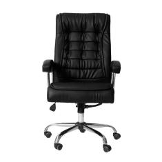 Cadeira De Escritório Giratória Presidente Big Com Molas Ensacadas Preto