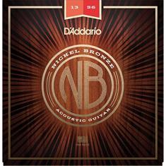 Encordoamento Violão Aço D`addario Nickel Bronze 013 NB1356