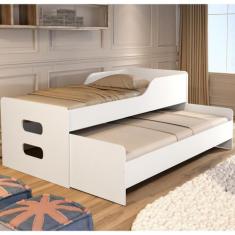 Bicama Solteiro Elis com Proteção Reforçada 100% MDF Compacta Resisten