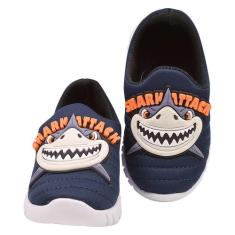 Tênis infantil calce fácil meia anatômico leve e flexível ploc - p09 s