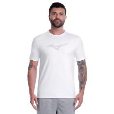 Camiseta Mizuno Basic Big Masculina, Branco, M