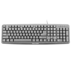 Teclado Multilaser Standard Slim ABNT TC065 USB Preto