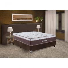 Cama Box E Colchão Sleep King – Casal (138x188) - Ortobom