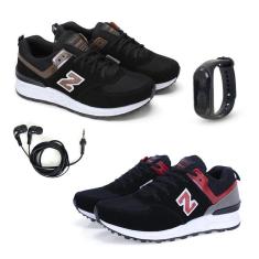Kit 2 Tênis Masculino + Relógio Digital + Fone de Ouvido-Masculino