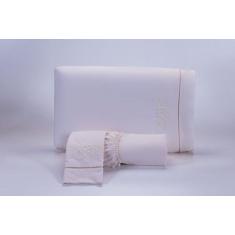 Jogo Lençol Casal Super King Size (2,00m x 2,00x 50) 3 Peças 200 Fios 