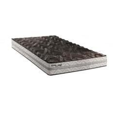 Colchão Solteiro Espuma D33 Pasquale Plus Euro Pillow Black (78x188x20