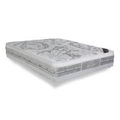 Colchão Queen Molas Ensacadas Látex Pocket Super Luxo Double Face Euro