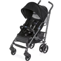 Carrinho Para Bebê Liteway³ Basic Jet Black - Chicco