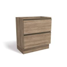 Balcão De Cozinha Modulado Maxxi G755 2 Gavetas S/ Tampo Nogal - Kappesberg