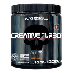 CREATINE TURBO 300G BLACK SKULL 300 G LARANJA 