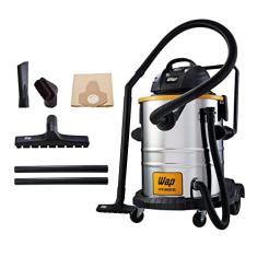 WAP Aspirador de Pó e Água Barril GTW INOX 50, Compacto, 50 Litros, com Soprador e Filtro Lavável, 180mbar 1600W 127V