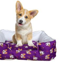 Cama Caminha Pet Cachorro Gato Estampada Lavavel 44x32cm - Magic Enxov