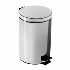 Lixeira Inox 5L De Pedal Com Tampa