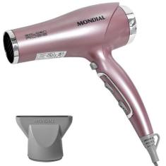 Secador de Cabelo Mondial Golden Rose SC-32 2.000 Watts 127V ~ 60HZ - 