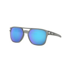 Óculos de Sol Oakley Polarizado Latch Beta 0OO9436 943606 Tam 54 / Cinza - Lentes Prizm Sapphr Irid Polar