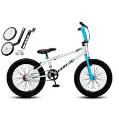 Bicicleta Aro 20 BMX Infantil PRO X S1 V-Brake Com Rodinhas-Unissex