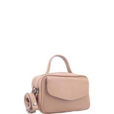 Bolsa Baú Carol de Couro Bauarte-Feminino